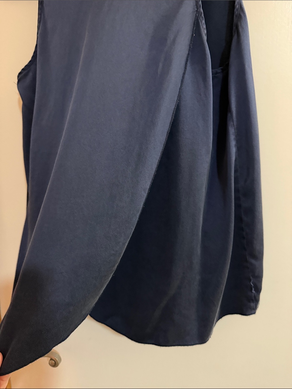 lunya Navy Sleeveless Silk Camisole - Picture 5 of 5